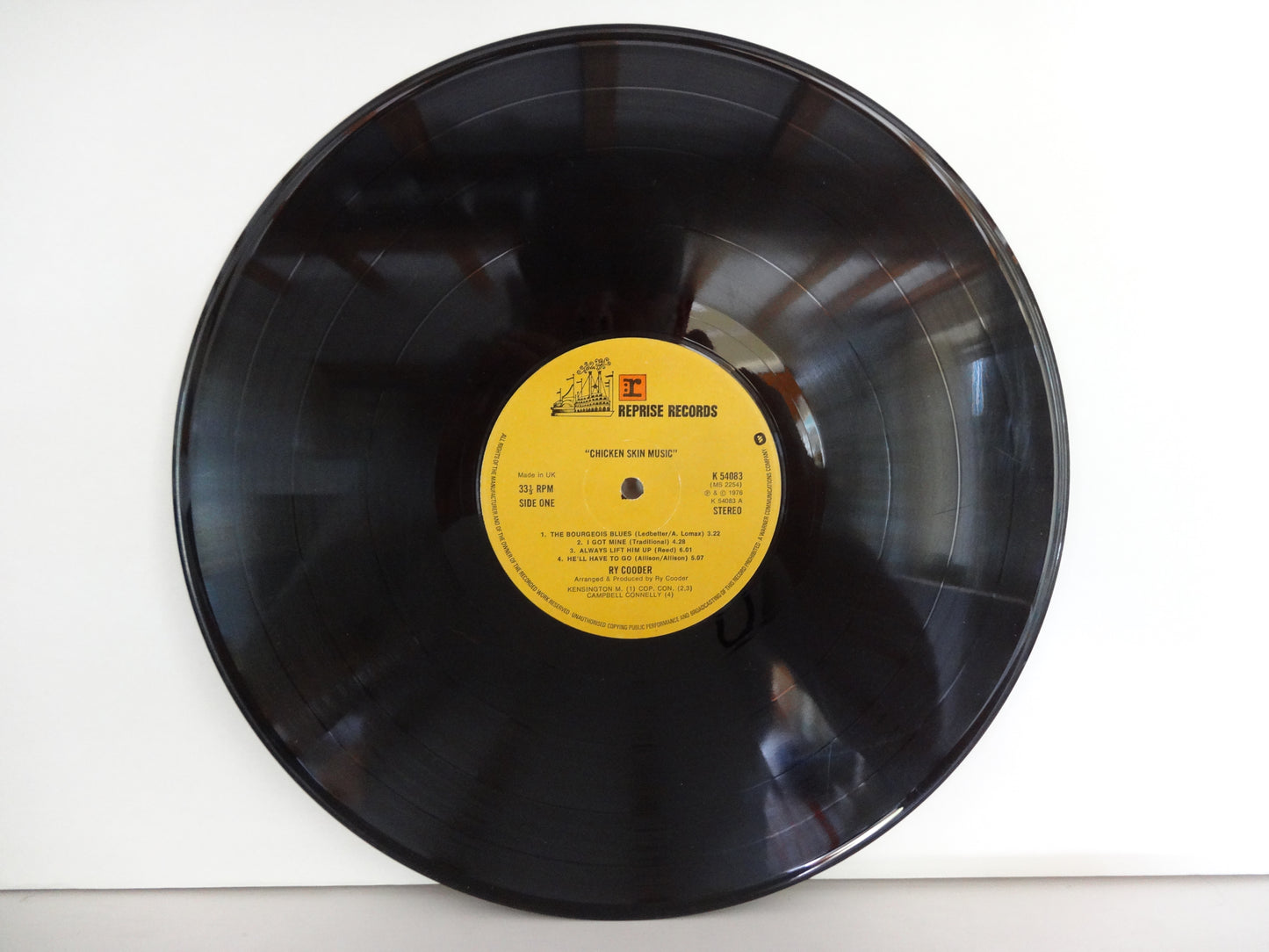 Ry Cooder - Chicken Skin Music, LP, UK1976