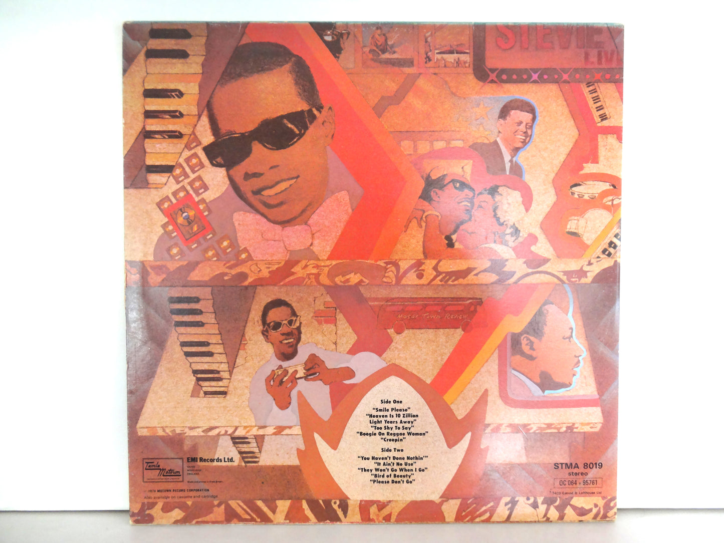 Stevie Wonder - Fulfillingness' First Finale, LP, UK1974