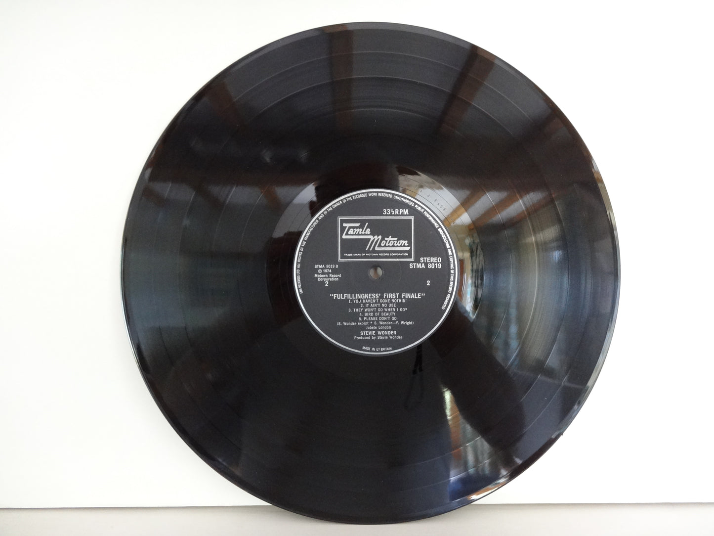 Stevie Wonder - Fulfillingness' First Finale, LP, UK1974