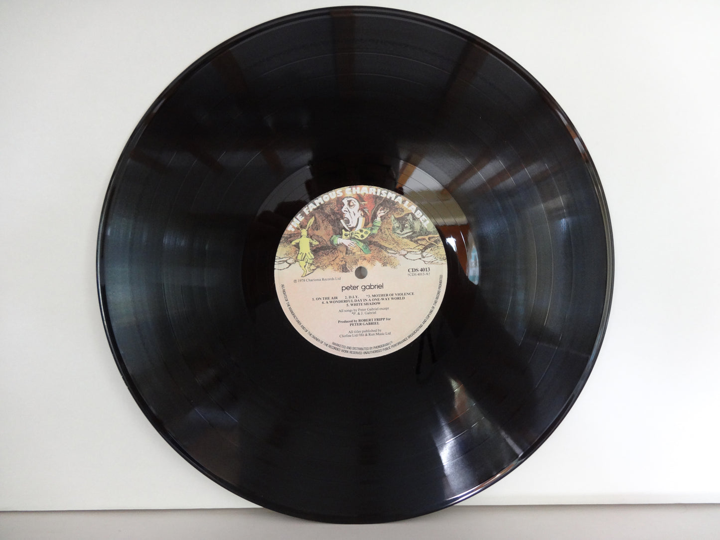 Peter Gabriel - Peter Gabriel (Scratch), LP, UK1978