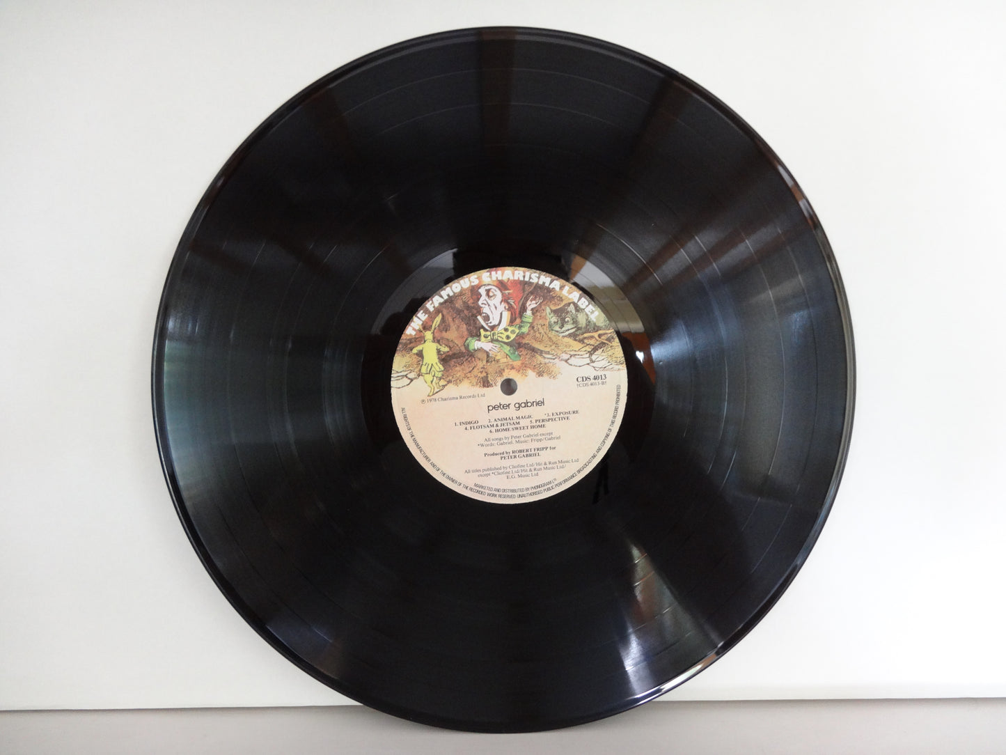 Peter Gabriel - Peter Gabriel (Scratch), LP, UK1978