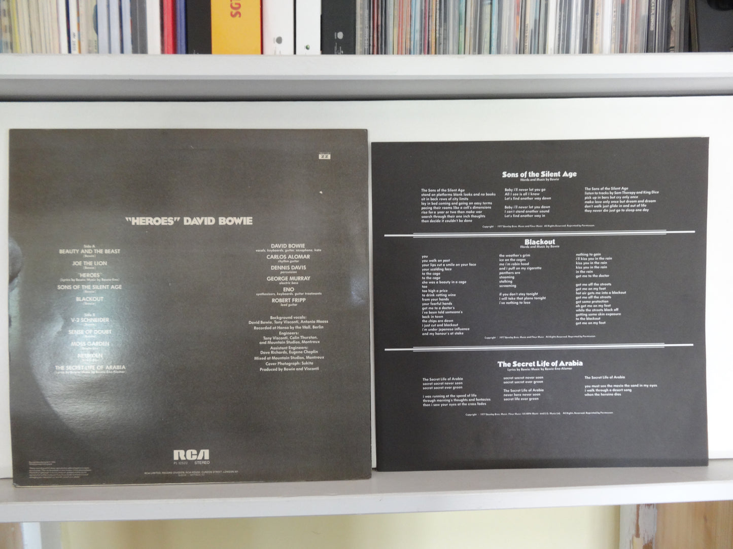 David Bowie - 'Heroes", LP, UK1977