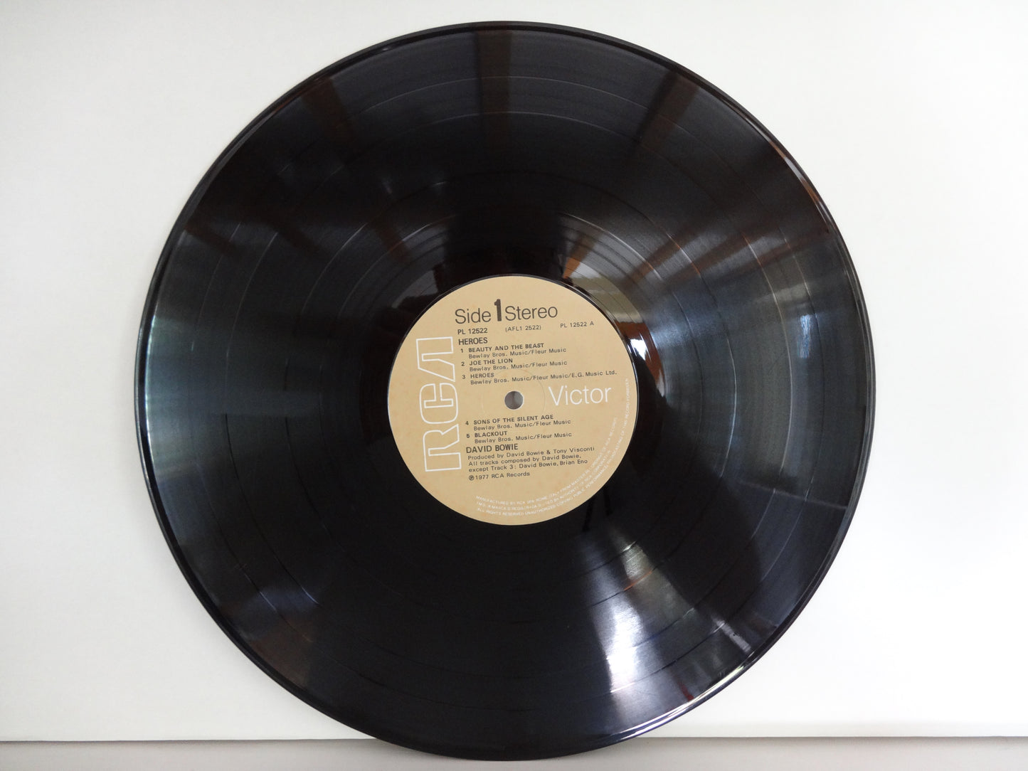 David Bowie - 'Heroes", LP, UK1977