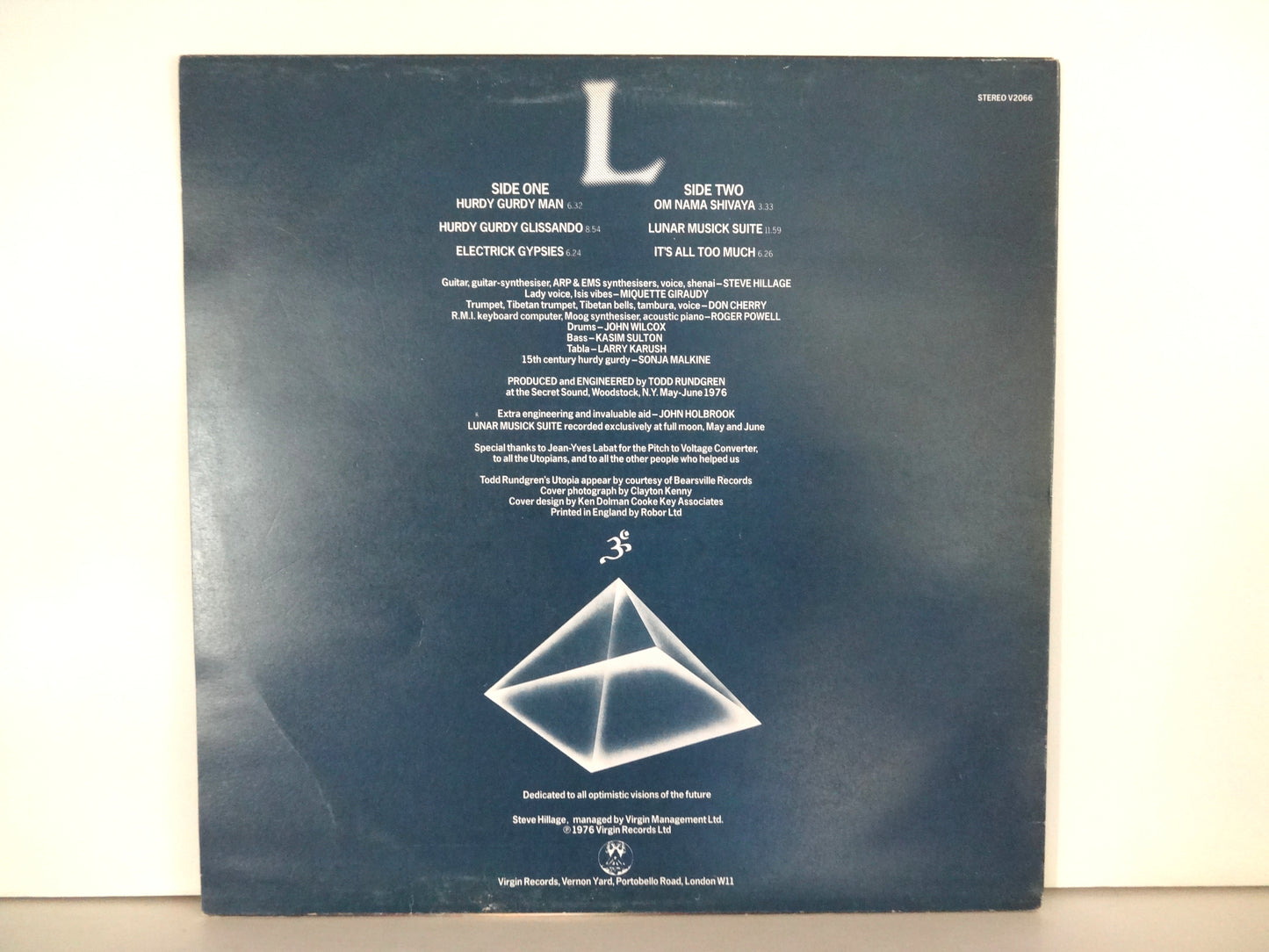Steve Hillage - L, LP, UK1976