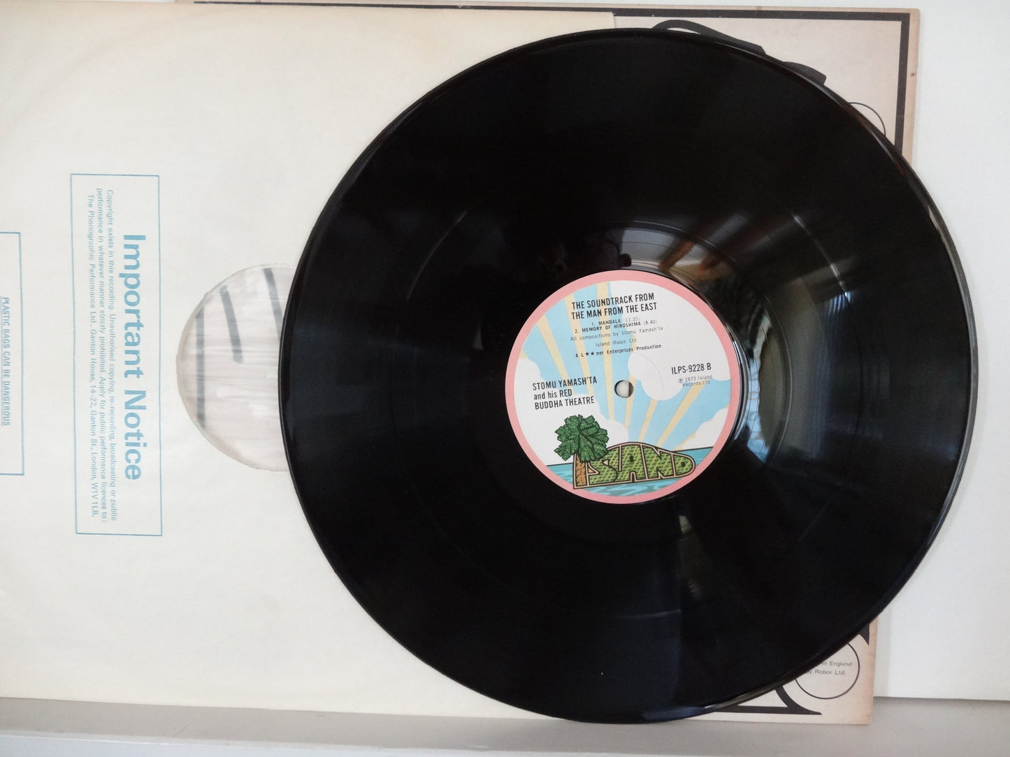 Stomu Yamashta's Red Buddha Orchestra - The Man From The East ST, LP, UK1973