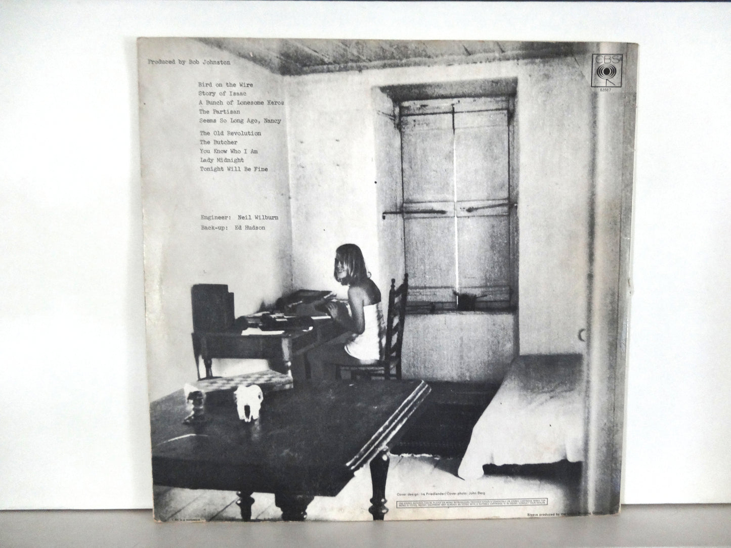 Leonard Cohen - Songs From A Room, LP, UK1969