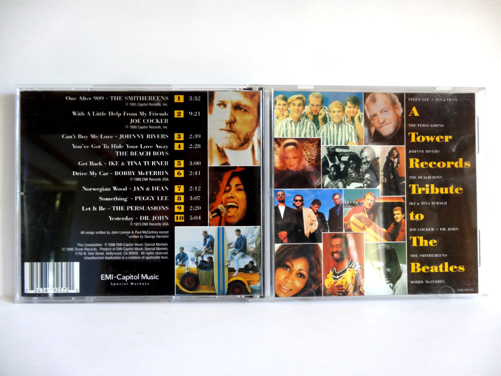 A Tower Records Tribute To The Beatles, CD, US1996