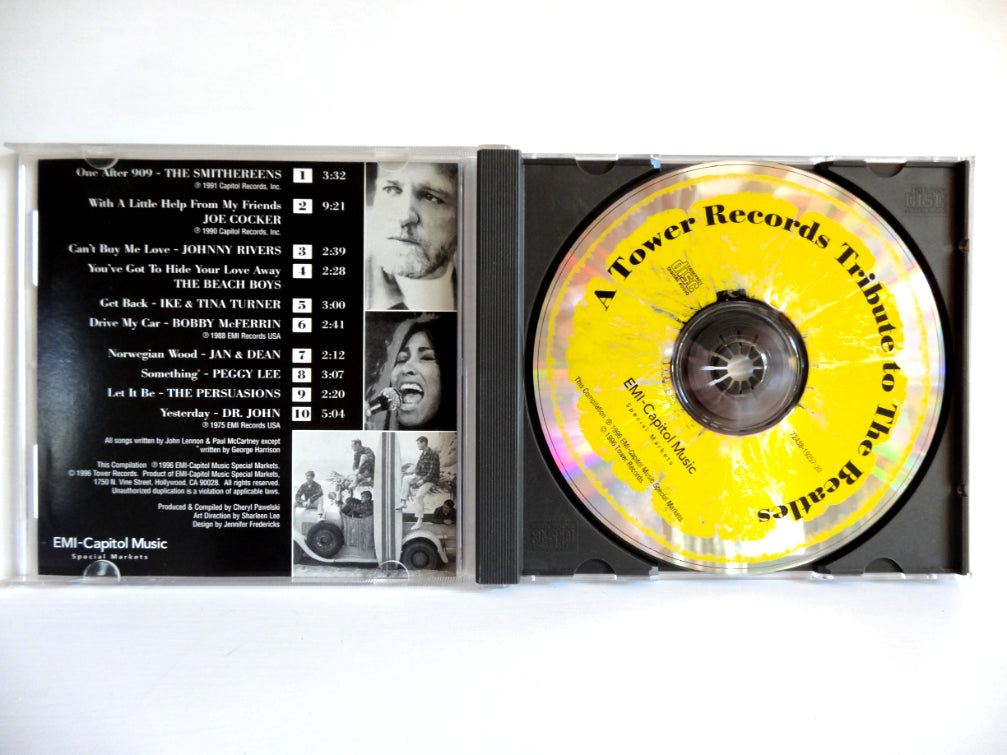 A Tower Records Tribute To The Beatles, CD, US1996