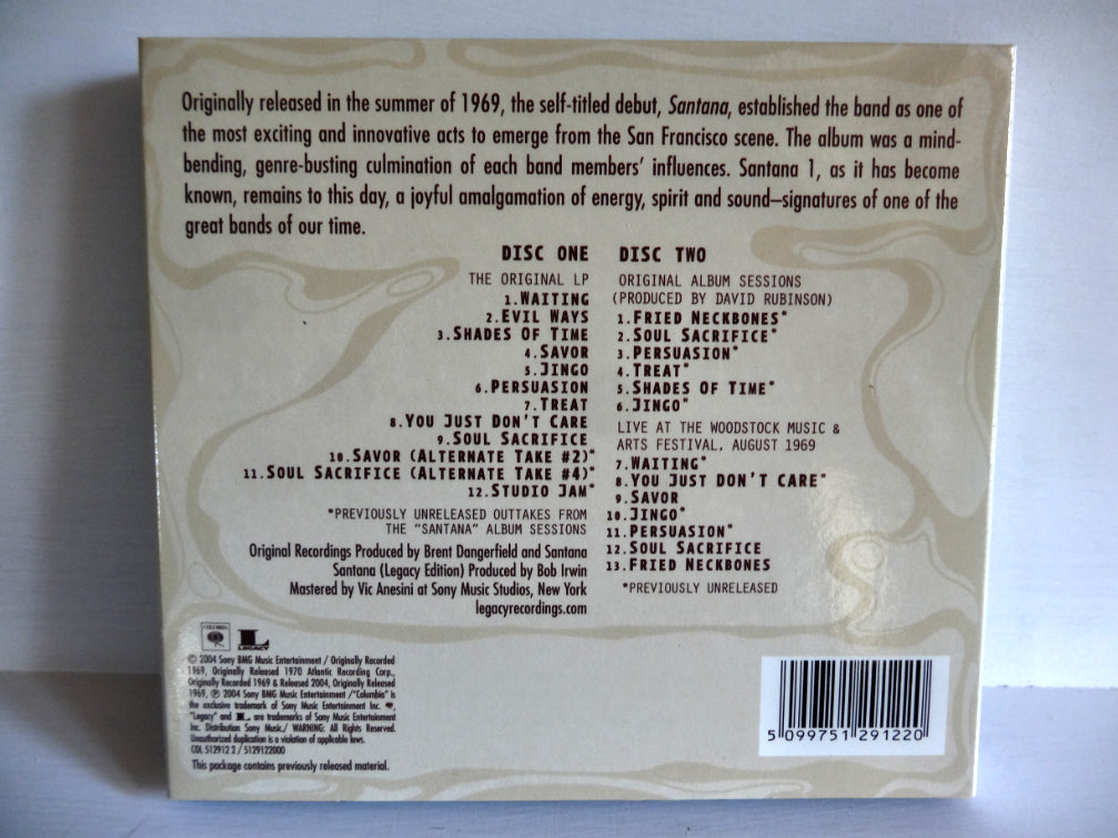 Santana - Santana (deluxe), 2xCD, 2004