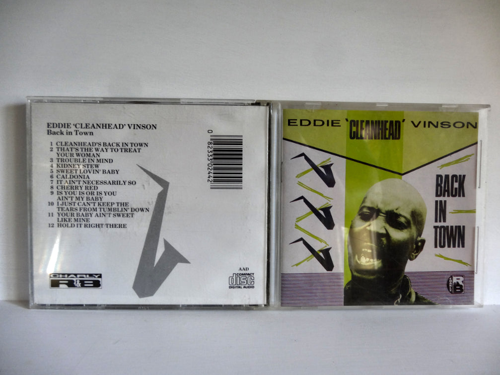 Eddie 'Cleanhead' Vinson - Back In Town, CD, UK1987