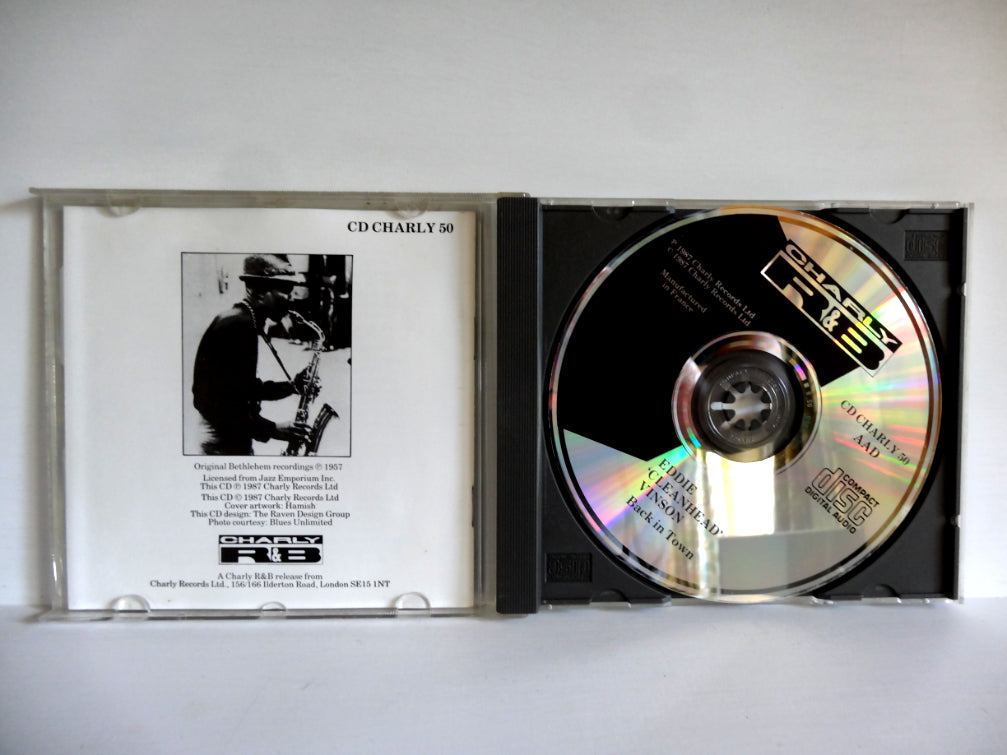 Eddie 'Cleanhead' Vinson - Back In Town, CD, UK1987