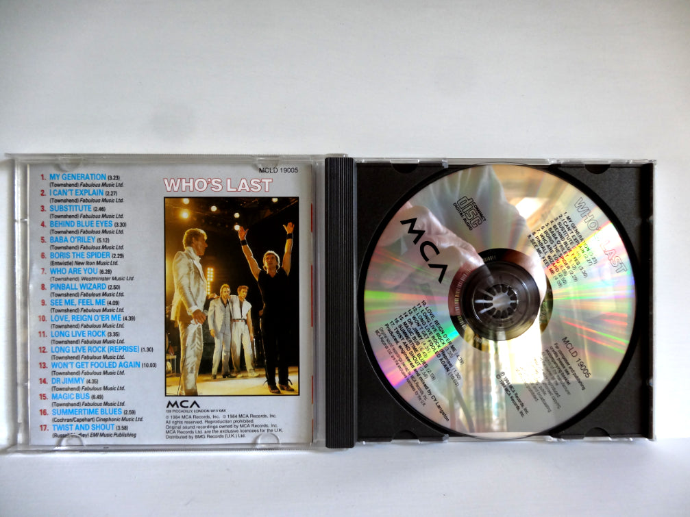 The Who - Who's Last, CD, 1984