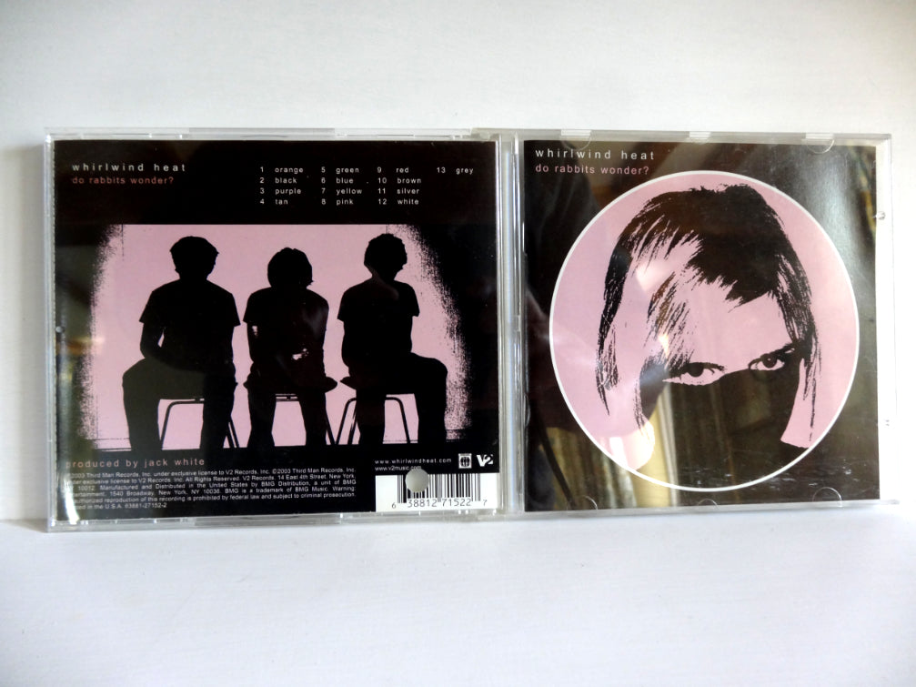 Whirlwind Heat - Do Rabbits Wonder? CD, US2003