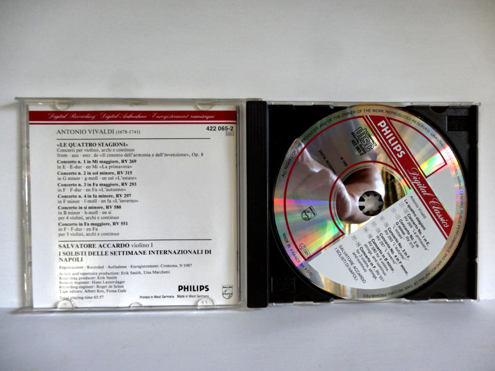 Vivaldi - The Four Seasons, CD, 1988