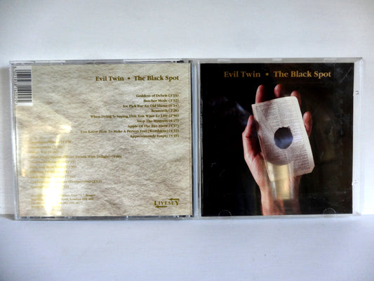 Evil Twin (Karl Blake) - The Black Spot, CD, 1993 Shockheaded Peters