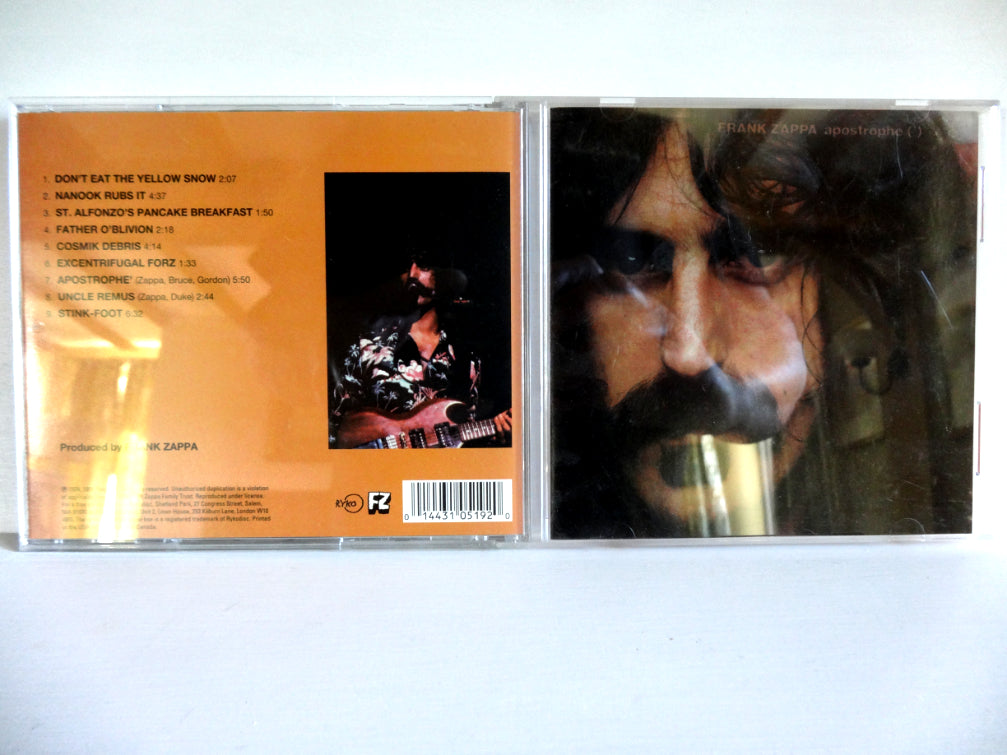 Frank Zappa - Apostophe ('), CD, US1995