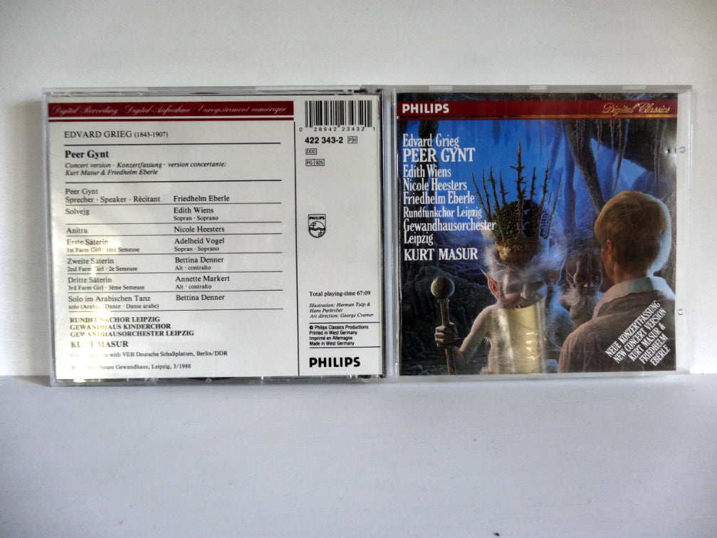 Grieg - Peer Gynt, CD, GER1989