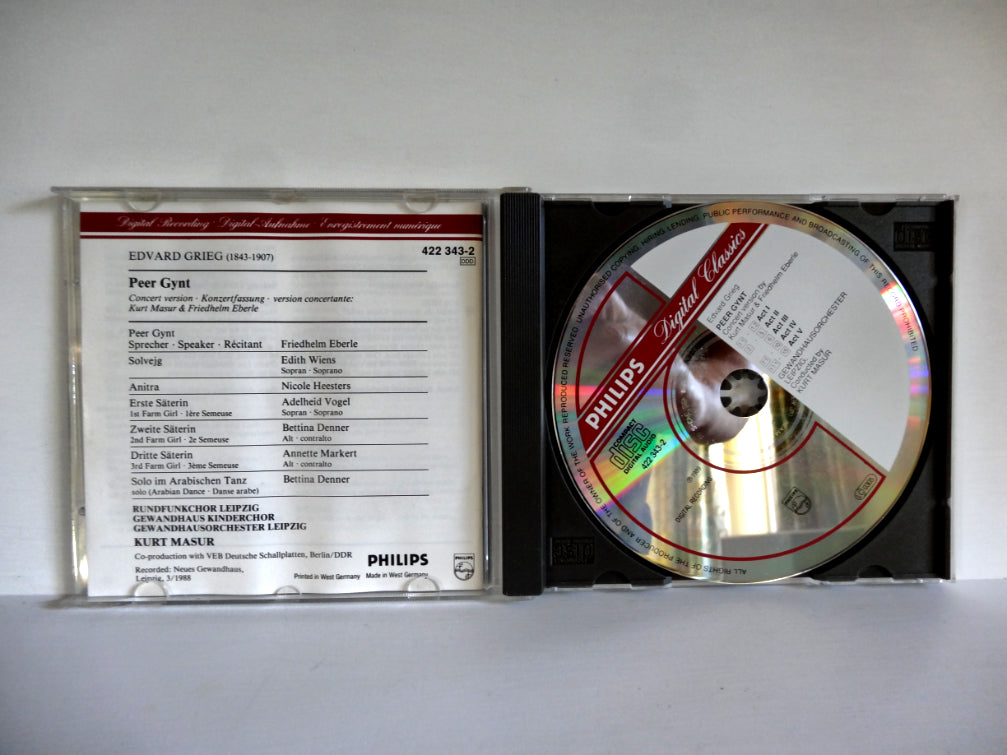 Grieg - Peer Gynt, CD, GER1989