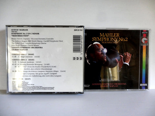 Mahler - Symphony Nº2 "Resurrection", 2xCD, 1988