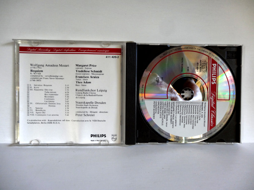 Mozart - Requiem, CD, 1984