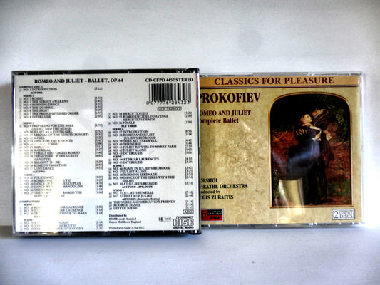 Prokofiev - Romeo and Juliet, 2xCD, 1989