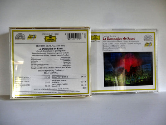 Berlioz -  The Damnation Of Faust, 2xCD, 1989