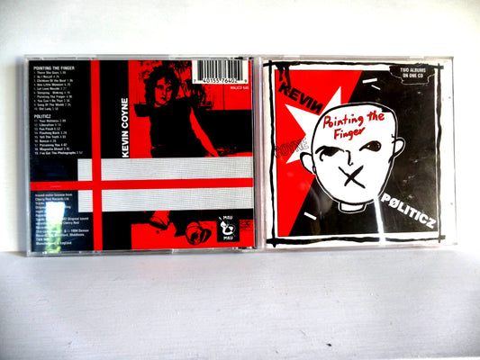 Kevin Coyne - Pointing The Finger/Politicz, CD, UK1994, twofer