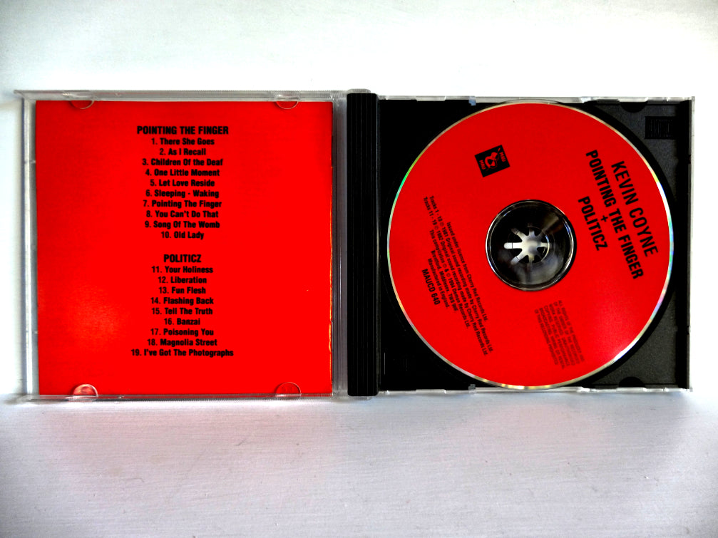Kevin Coyne - Pointing The Finger/Politicz, CD, UK1994, twofer