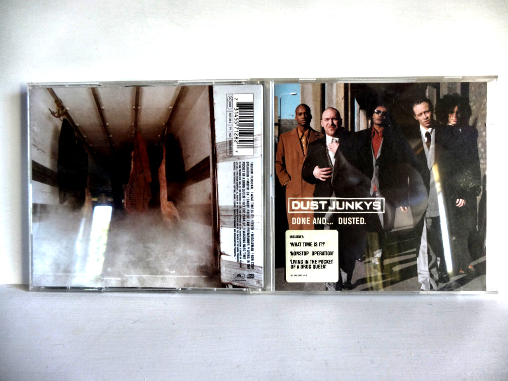 Dust Junkys - Done And Dusted, 2xCD, UK1998