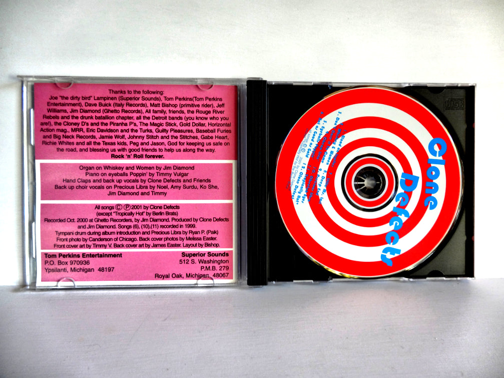 Clone Defects - Blood On Jupiter, CD, US2001