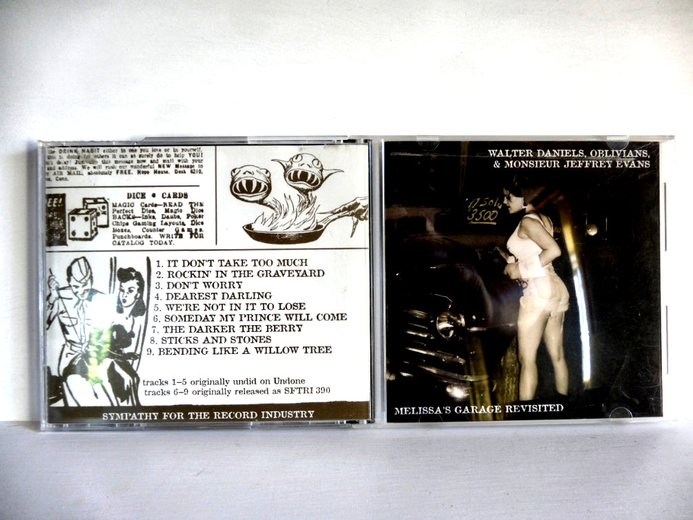 Walter Daniels, Oblivians, Msr Jeffrey Evans - Melissa's Garage Revisited, CD, US1999