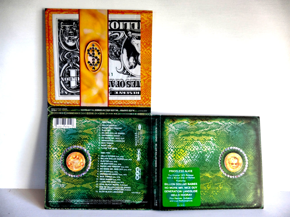 Alice Cooper - Billion Dollar Babies (Deluxe 2 disc), 2xCD, 2017