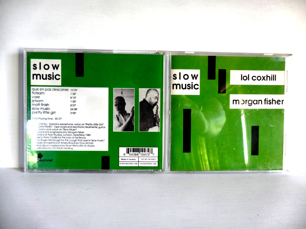 Lol Coxhill/Morgan Fisher - Slow Music, CD, 1993