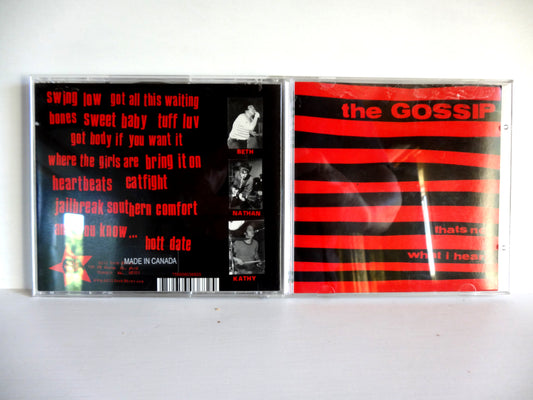 The Gossip - That's Not What I Heard, CD, US2001