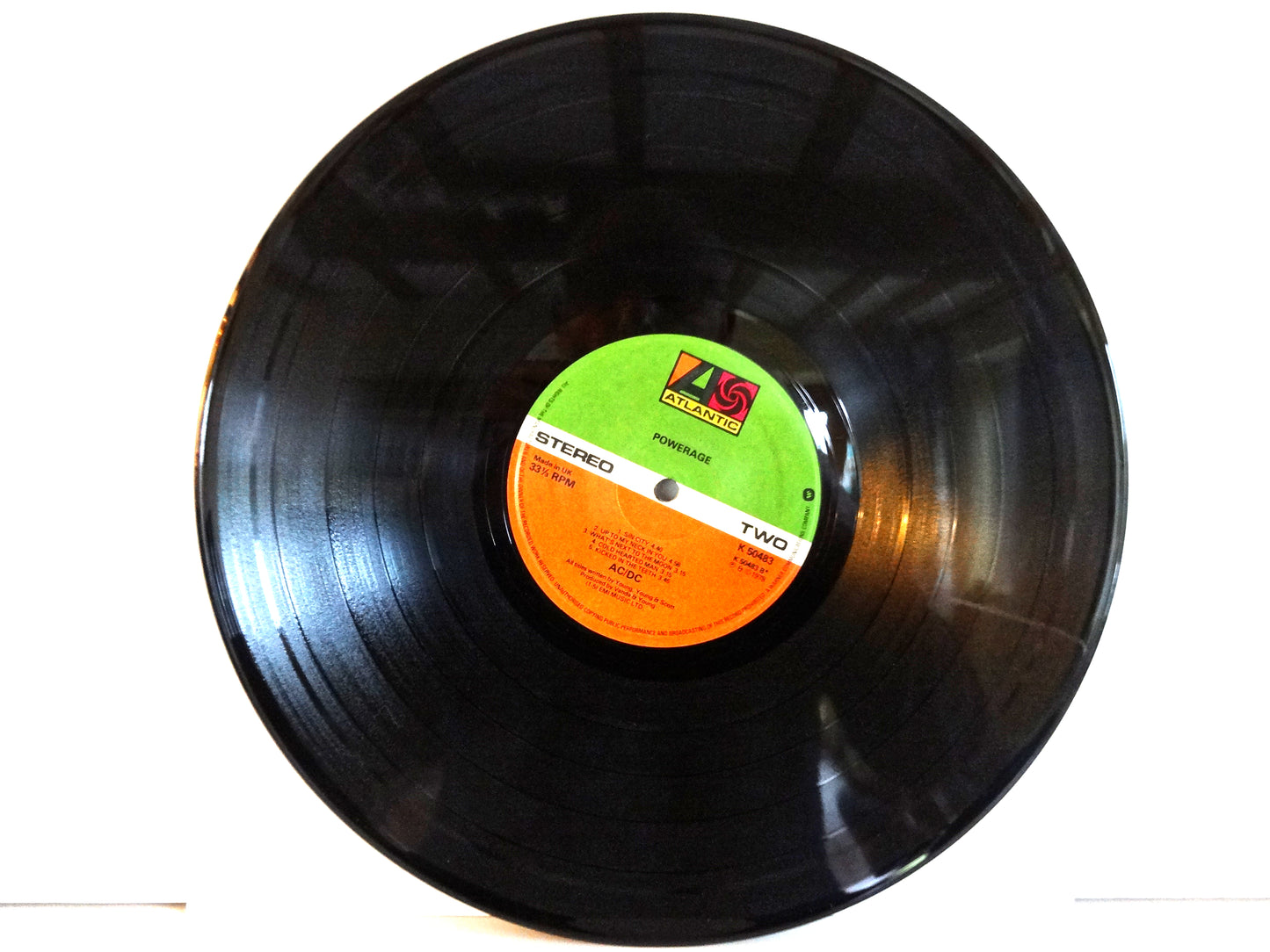 AC/DC - Powerage, LP, UK1978, VG+/VG