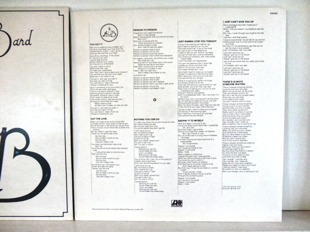 Average White Band - AWB, LP, UK1974, VG+/VG+