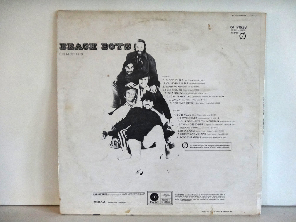 The Beach Boys - Greatest Hits, LP