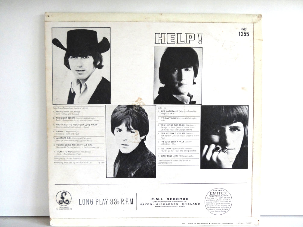 The Beatles - Help!, LP, UK1965, MONO