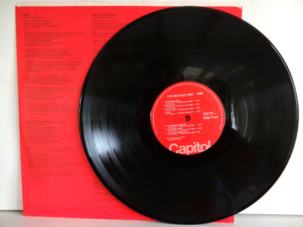 The Beatles - 1962-1966 (The Red Album), 2xLP, CAN1976