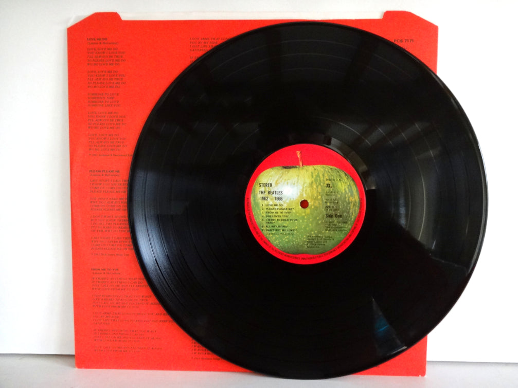 The Beatles - 1962-1966 (The Red Album), 2xLP, UK1973