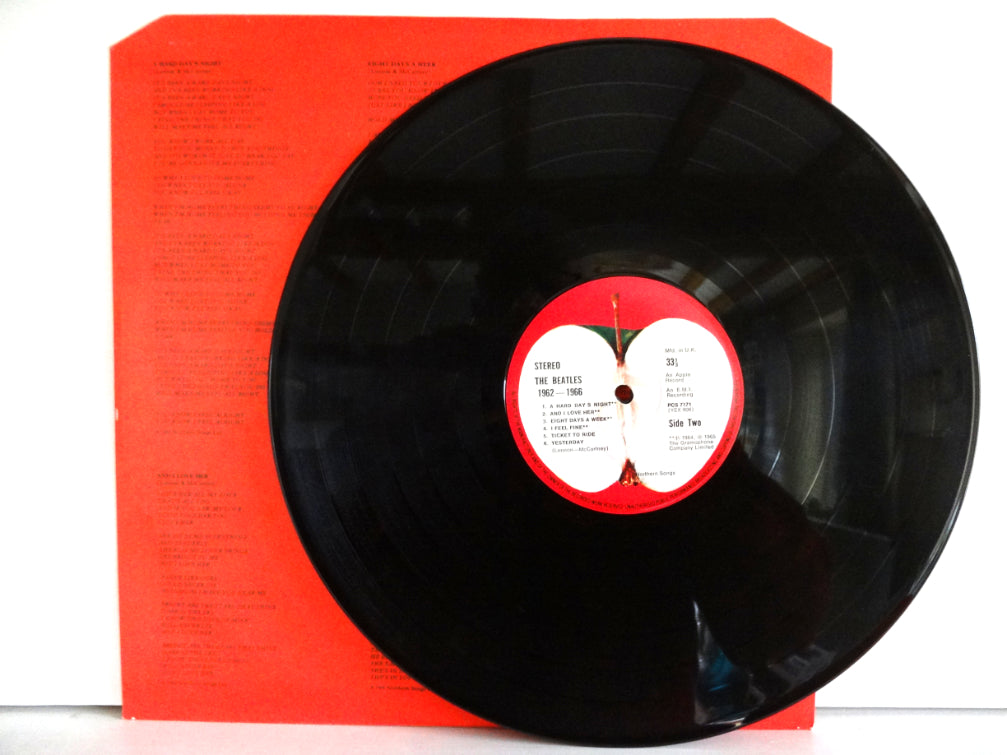 The Beatles - 1962-1966 (The Red Album), 2xLP, UK1973