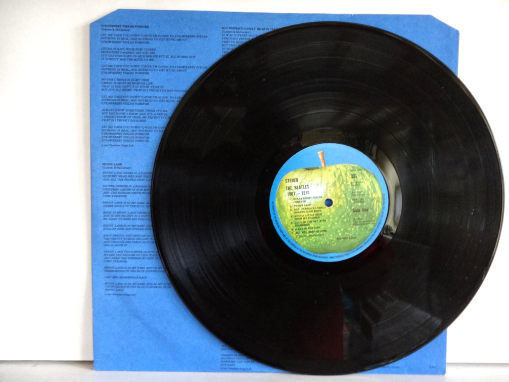 The Beatles - 1967-1979 (The Blue Album),2xLP, UK1973