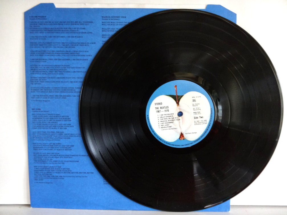 The Beatles - 1967-1979 (The Blue Album),2xLP, UK1973