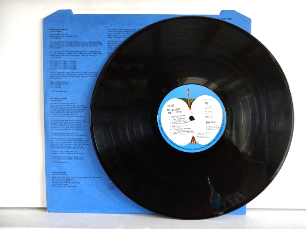 The Beatles - 1967-1979 (The Blue Album),2xLP, UK1973