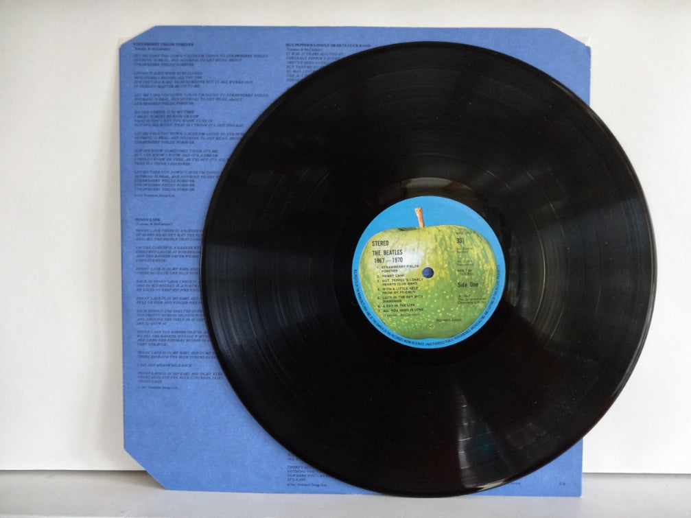 The Beatles - 1967-1979 (The Blue Album),2xLP, UK1973