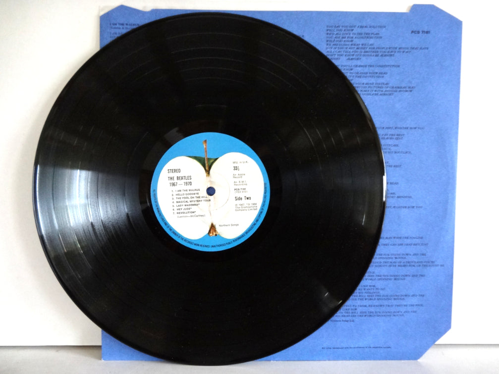 The Beatles - 1967-1979 (The Blue Album),2xLP, UK1973