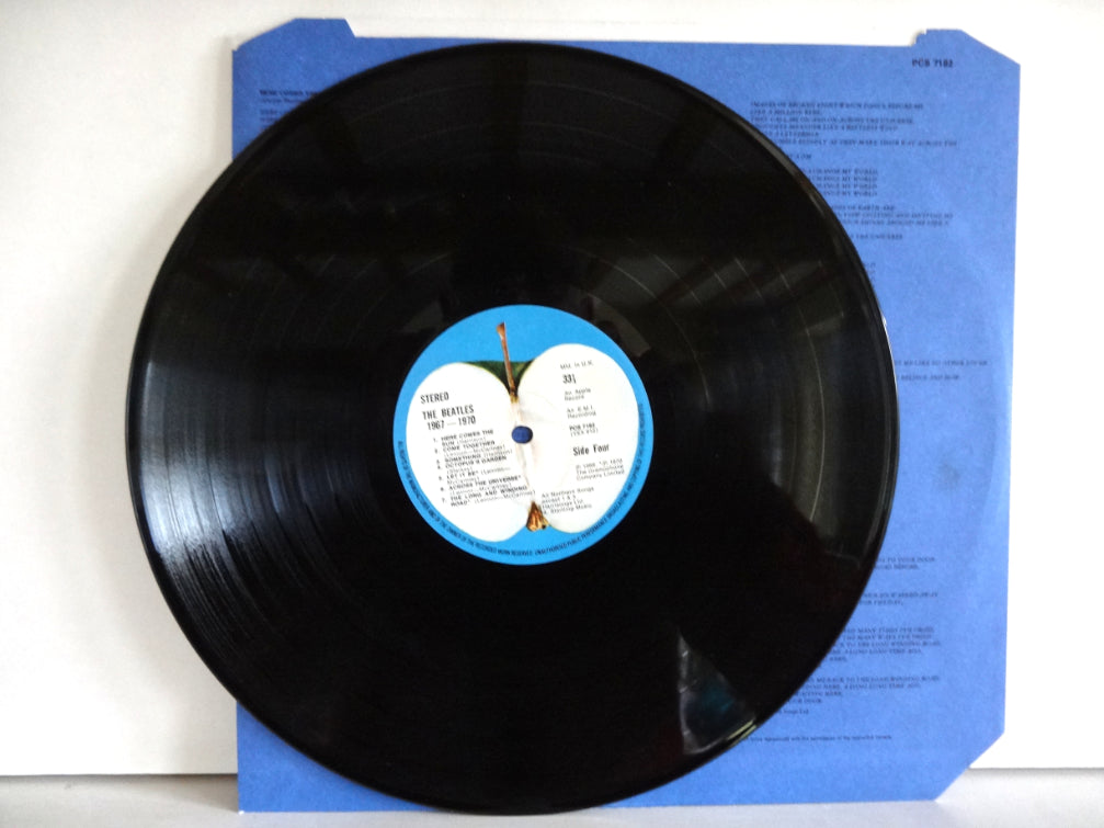 The Beatles - 1967-1979 (The Blue Album),2xLP, UK1973