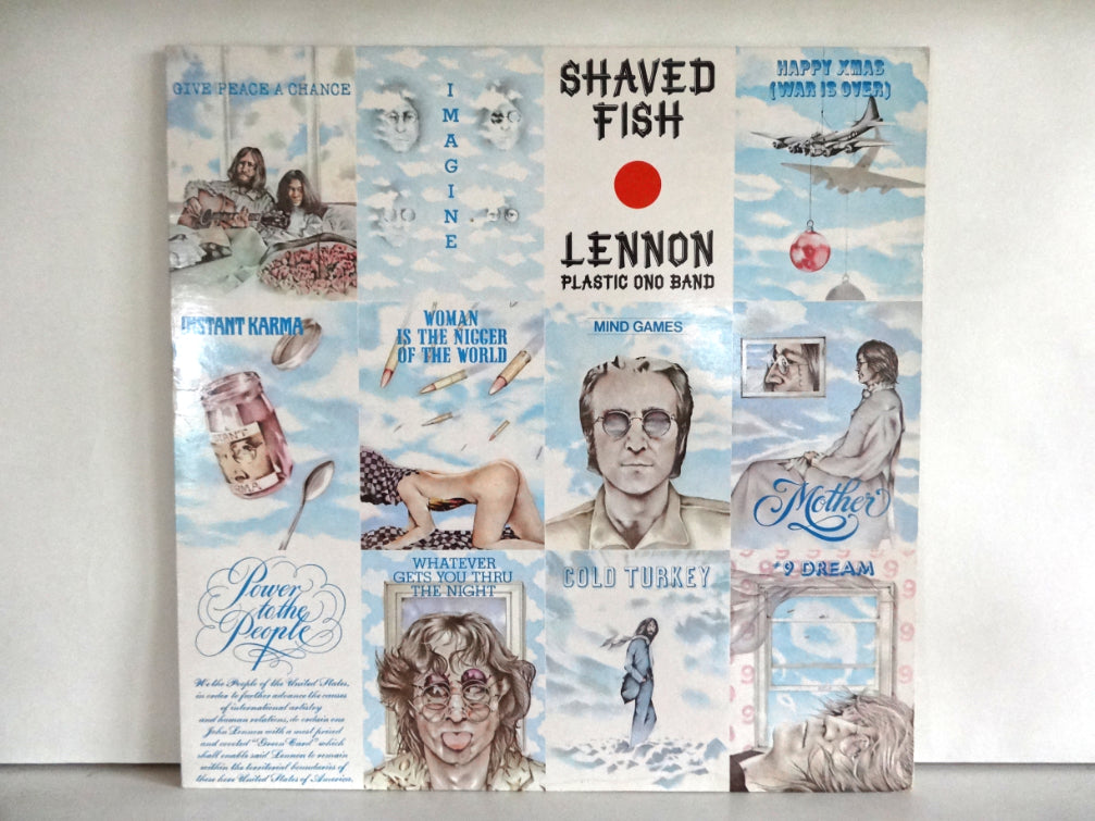 John Lennon - Shaved Fish, LP, UK1975 RE