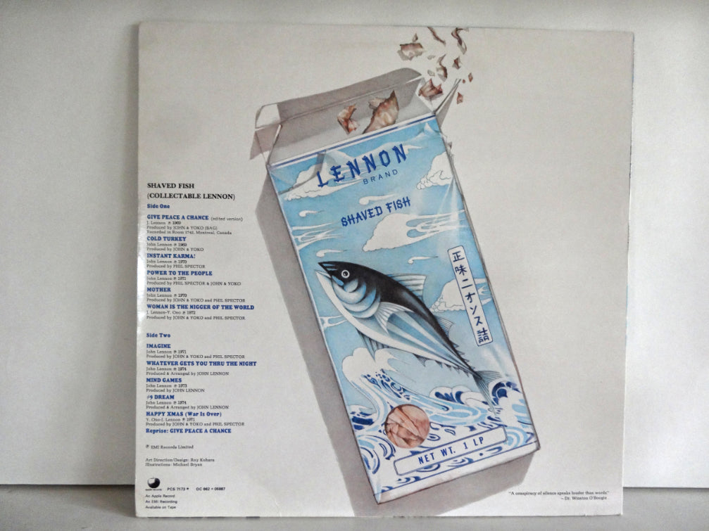 John Lennon - Shaved Fish, LP, UK1975 RE