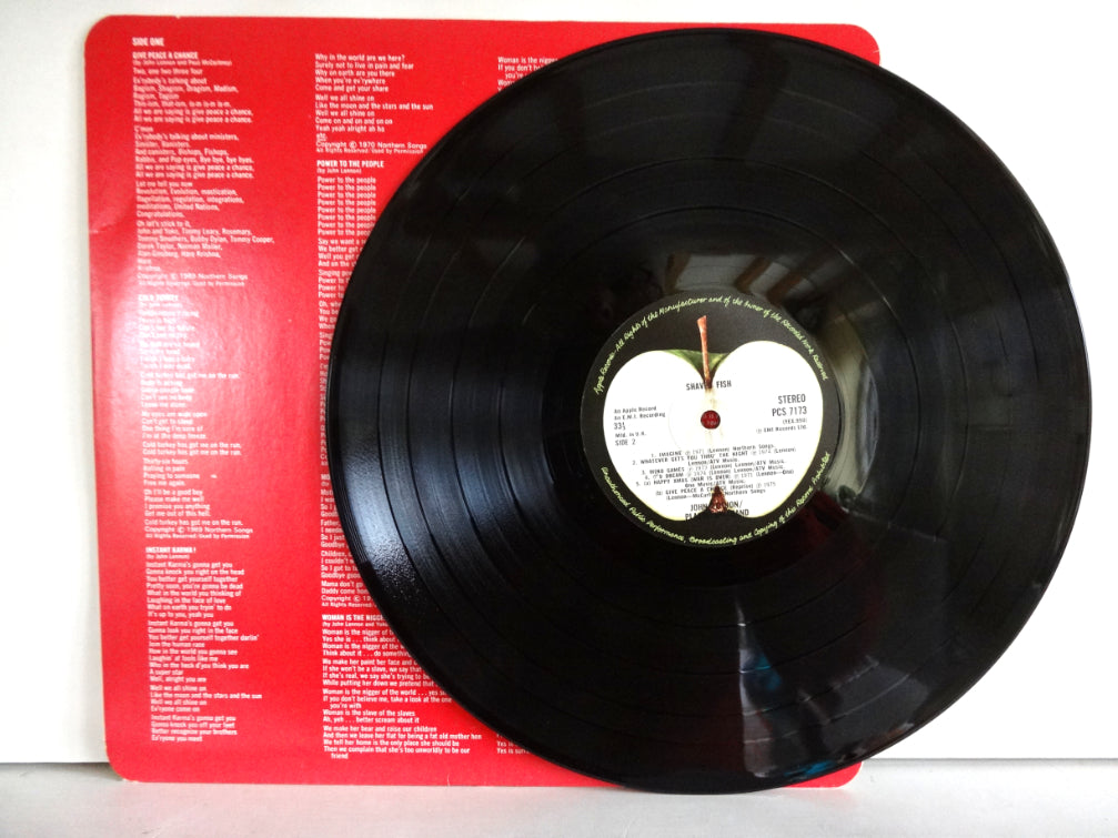 John Lennon - Shaved Fish, LP, UK1975 RE